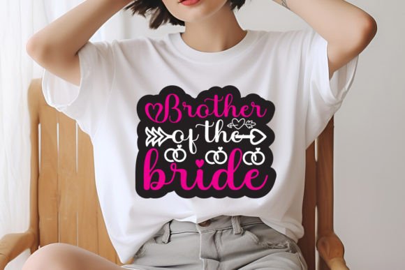 Brother of the Bride Graphics for T-Shirt Designs
