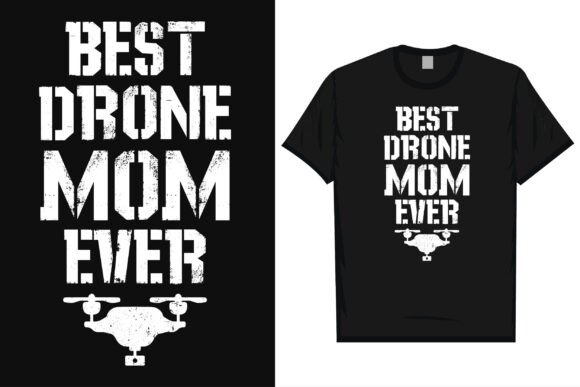 Drone Mom Sky Graphics: Premium T-Shirt Designs