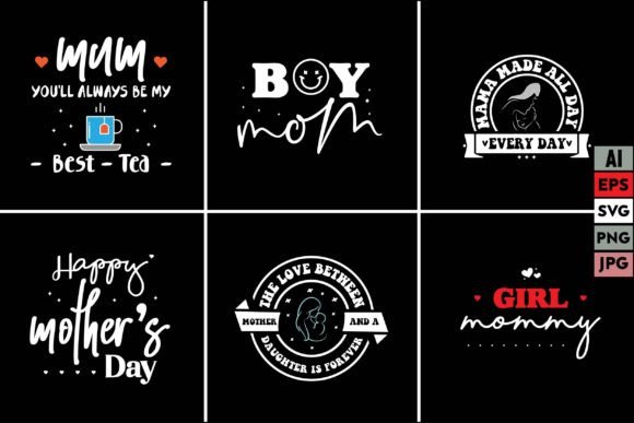 Mother Bundle Graphics for Modern T-Shirt Designs