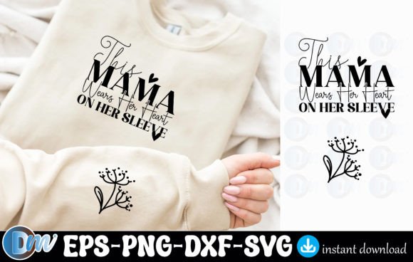 Review: Mom Heart SVG for T-Shirt Designs & Graphics